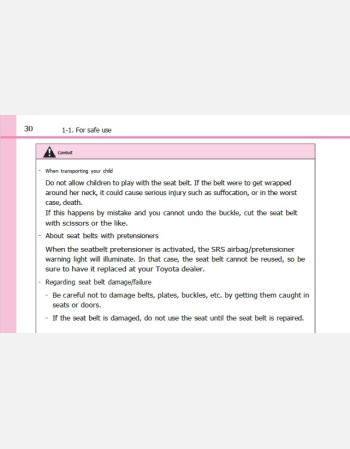 toyota regius ace 2013-2014 owners manual in english